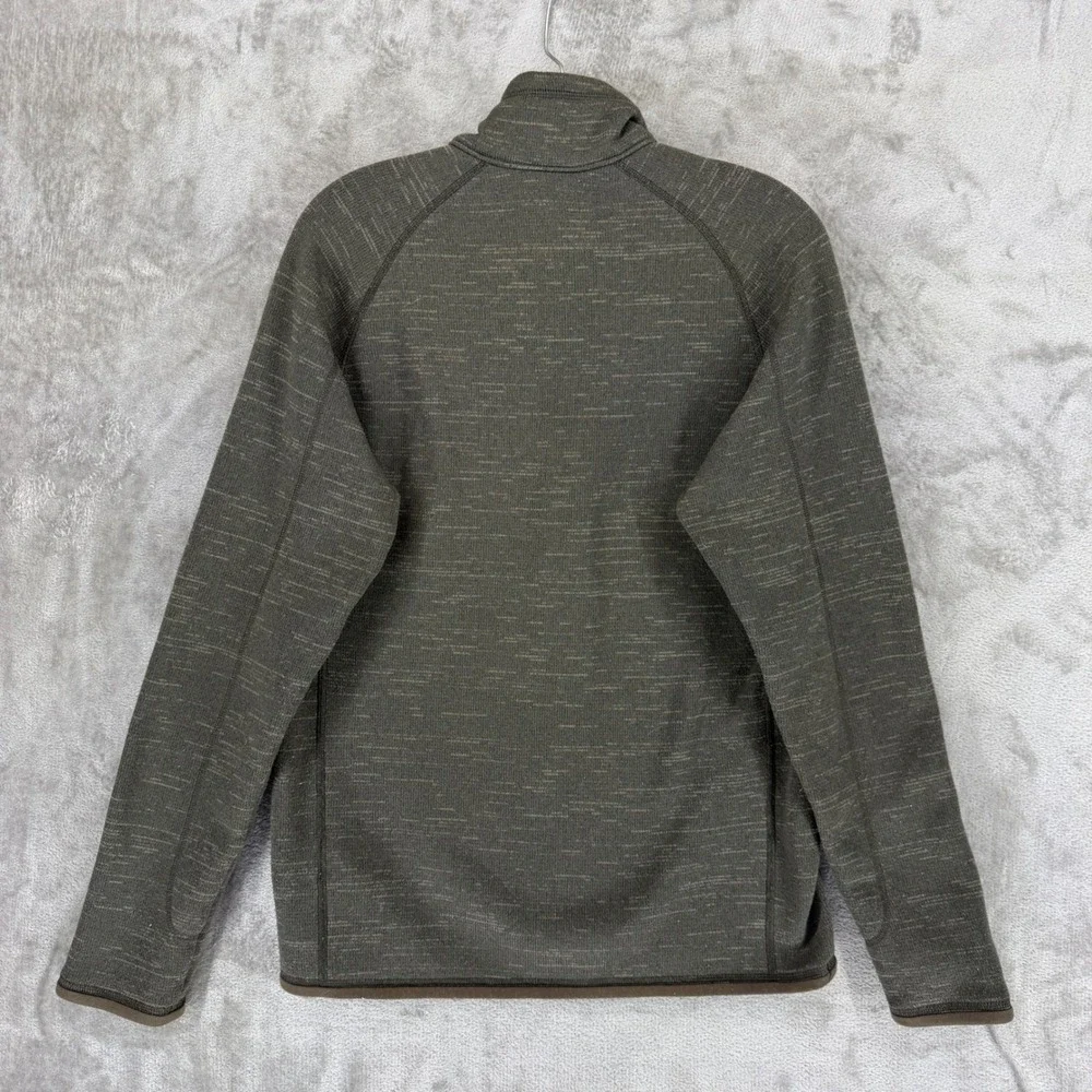 Patagonia Better Sweater Mens Small 1/4 Zip Fleece Pullover Green‎ 25522 FA15